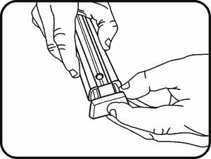 how to install box blind insulation, installing end caps on track system